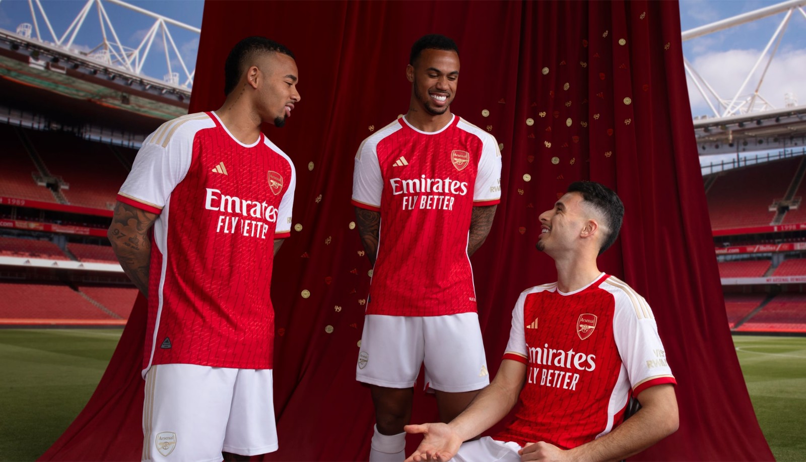 Camisa Titular do Arsenal Temporada 2023/24 Versão Torcedor | Tevo Sports